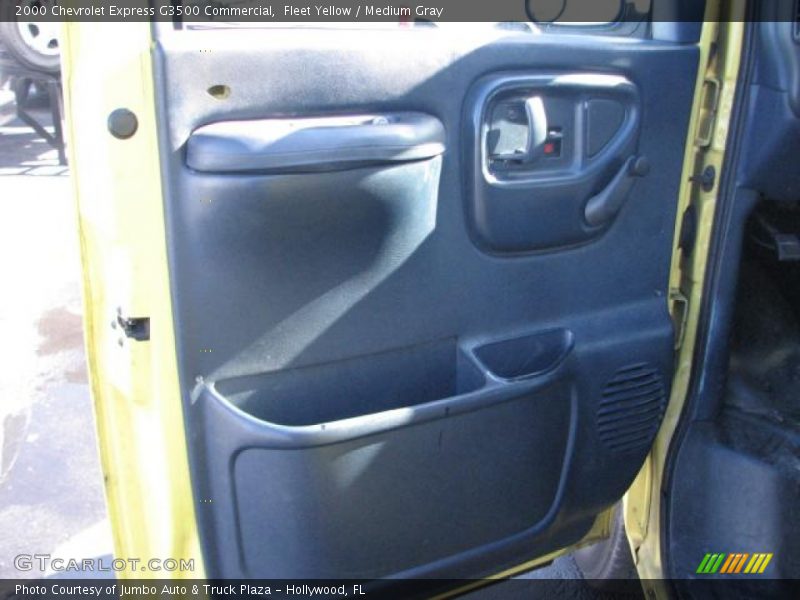 Fleet Yellow / Medium Gray 2000 Chevrolet Express G3500 Commercial