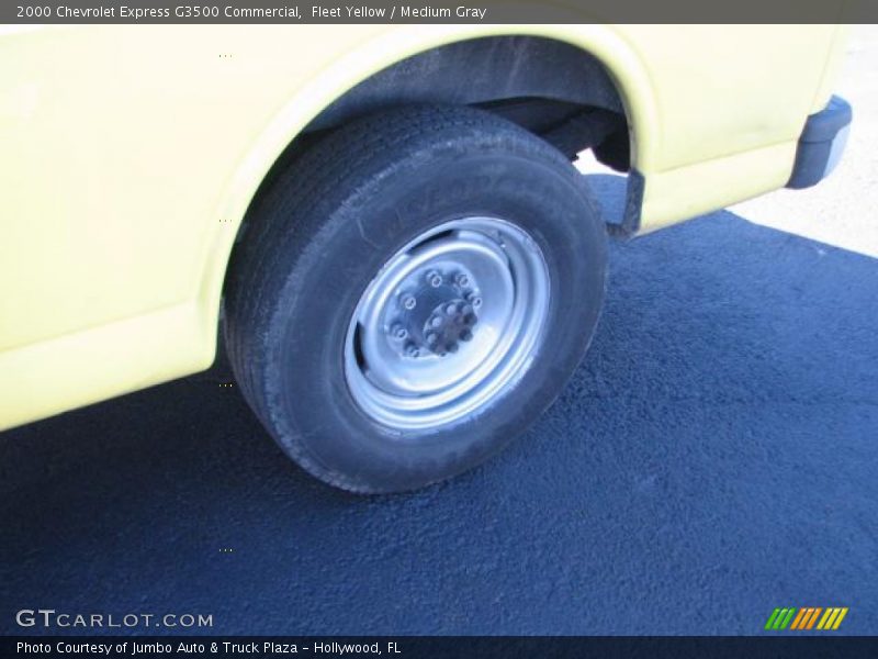 Fleet Yellow / Medium Gray 2000 Chevrolet Express G3500 Commercial