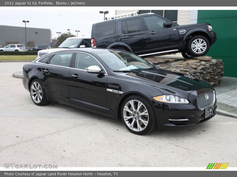 Front 3/4 View of 2012 XJ XJL Portfolio