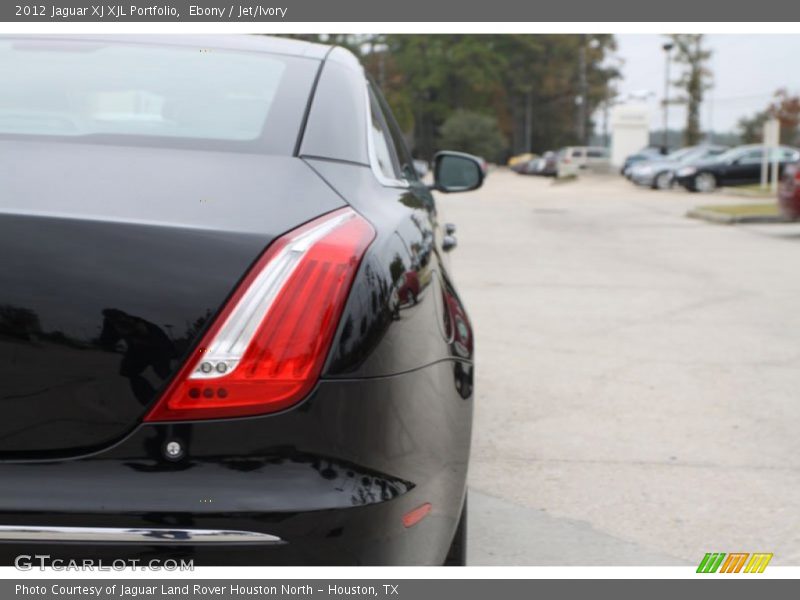 Ebony / Jet/Ivory 2012 Jaguar XJ XJL Portfolio