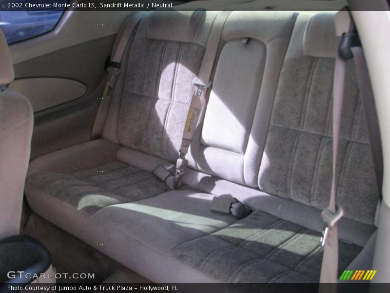Sandrift Metallic / Neutral 2002 Chevrolet Monte Carlo LS