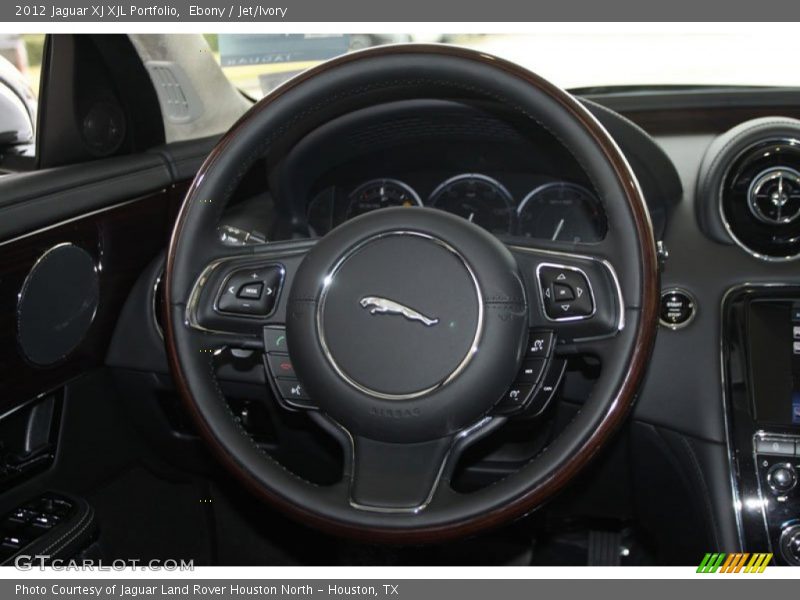  2012 XJ XJL Portfolio Steering Wheel