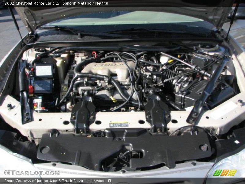  2002 Monte Carlo LS Engine - 3.4 Liter OHV 12-Valve V6