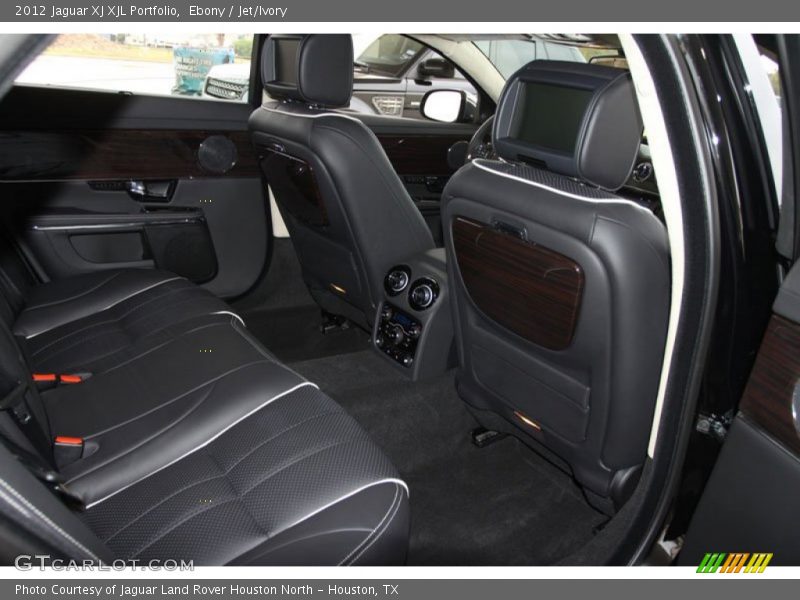 Ebony / Jet/Ivory 2012 Jaguar XJ XJL Portfolio