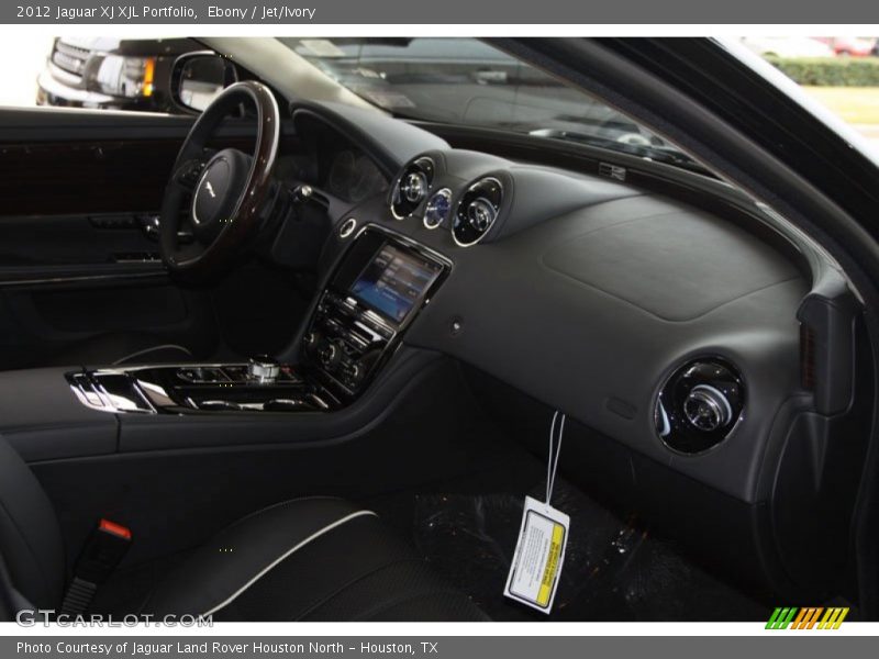 Ebony / Jet/Ivory 2012 Jaguar XJ XJL Portfolio