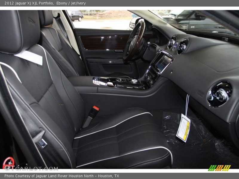 Ebony / Jet/Ivory 2012 Jaguar XJ XJL Portfolio