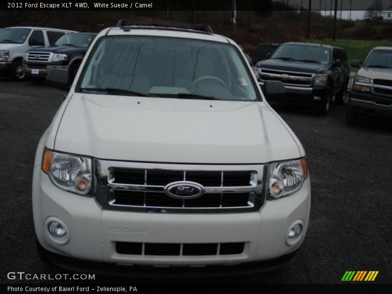 White Suede / Camel 2012 Ford Escape XLT 4WD