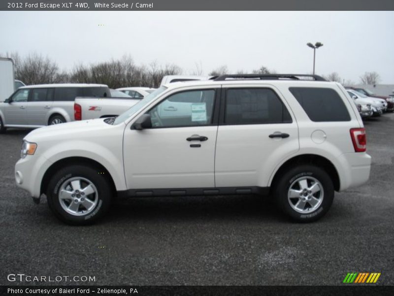 White Suede / Camel 2012 Ford Escape XLT 4WD