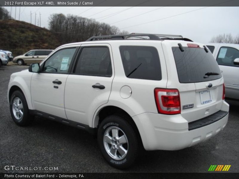 White Suede / Camel 2012 Ford Escape XLT 4WD