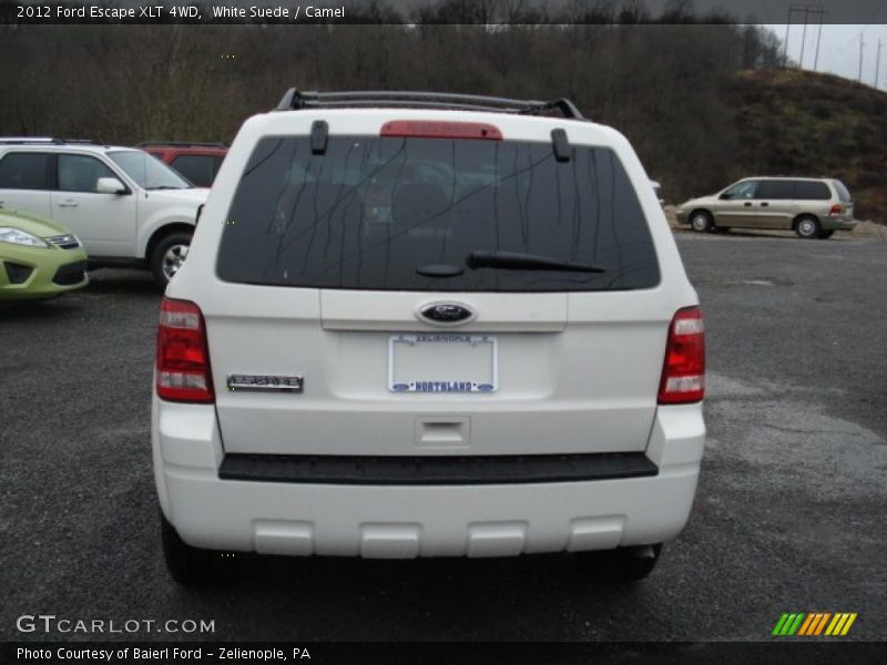 White Suede / Camel 2012 Ford Escape XLT 4WD