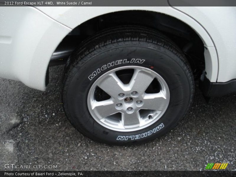 White Suede / Camel 2012 Ford Escape XLT 4WD