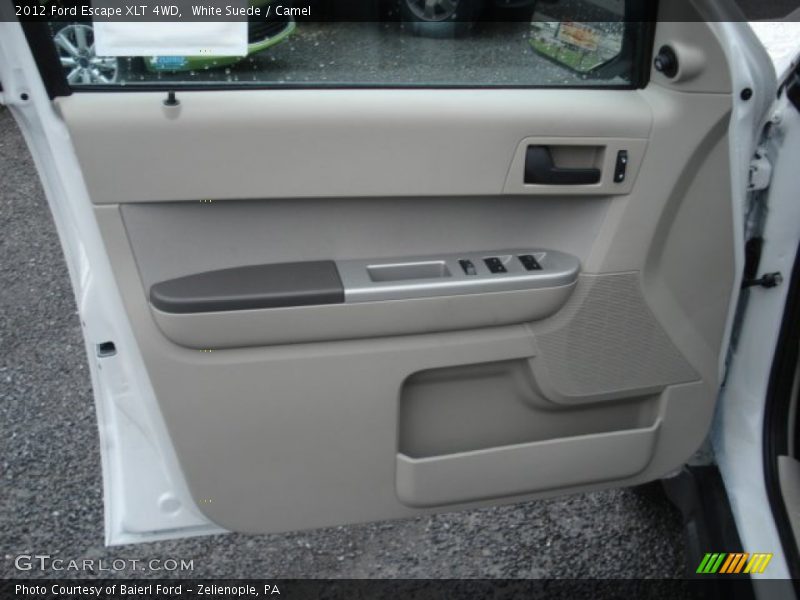 White Suede / Camel 2012 Ford Escape XLT 4WD