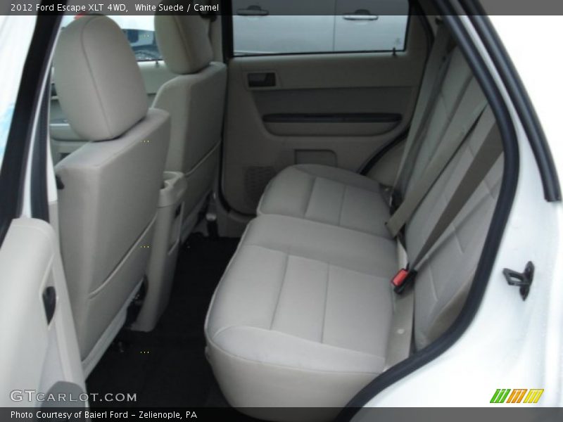 White Suede / Camel 2012 Ford Escape XLT 4WD