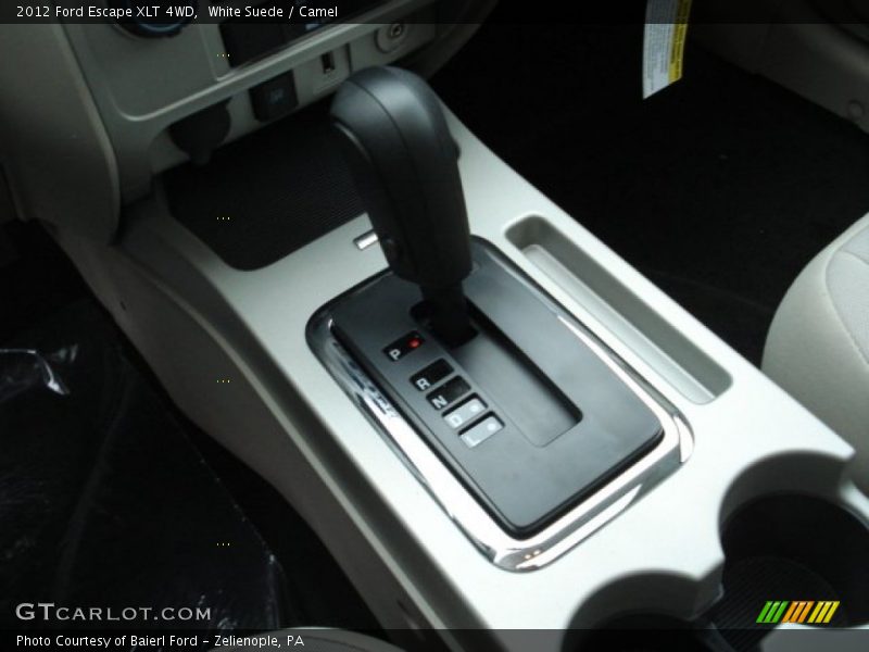 White Suede / Camel 2012 Ford Escape XLT 4WD