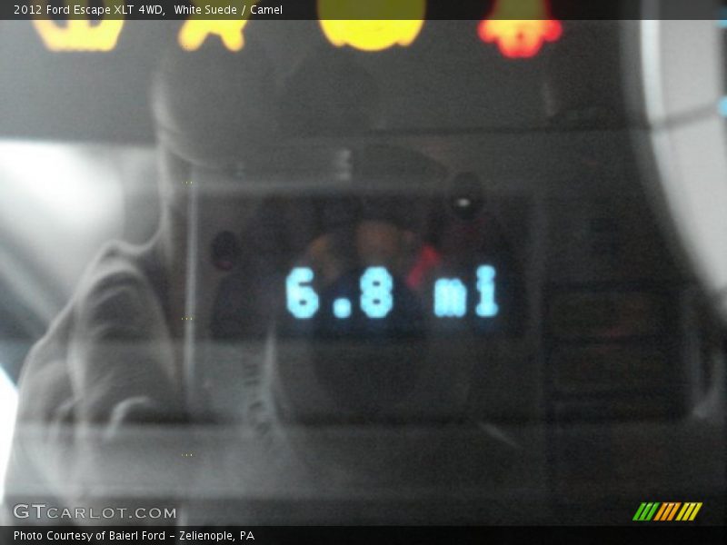 White Suede / Camel 2012 Ford Escape XLT 4WD