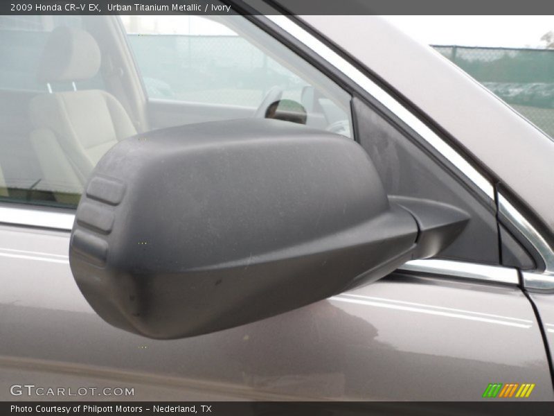 Urban Titanium Metallic / Ivory 2009 Honda CR-V EX