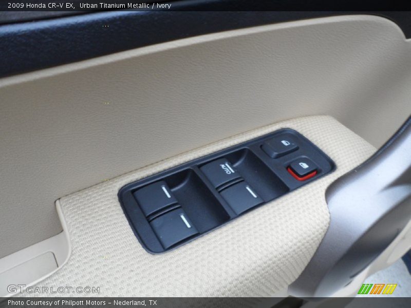 Urban Titanium Metallic / Ivory 2009 Honda CR-V EX