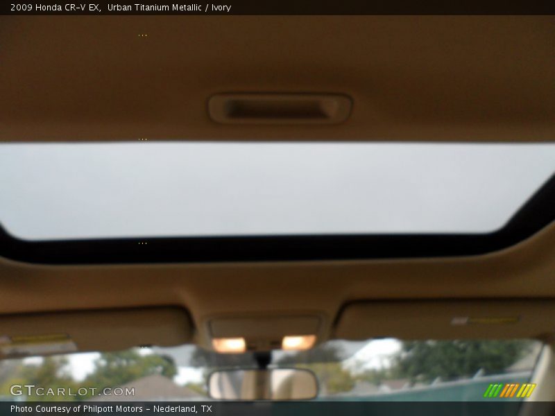 Urban Titanium Metallic / Ivory 2009 Honda CR-V EX