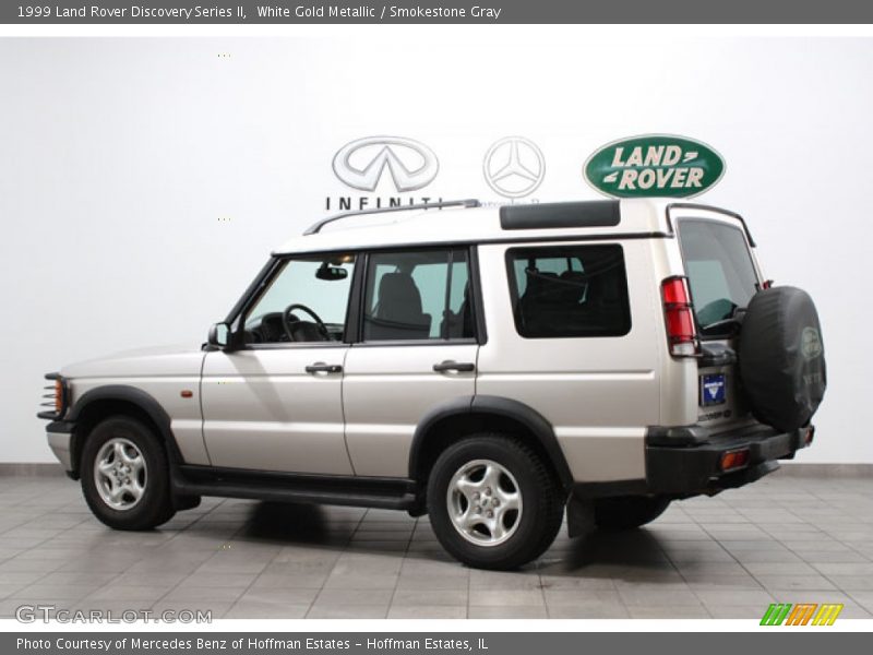 White Gold Metallic / Smokestone Gray 1999 Land Rover Discovery Series II