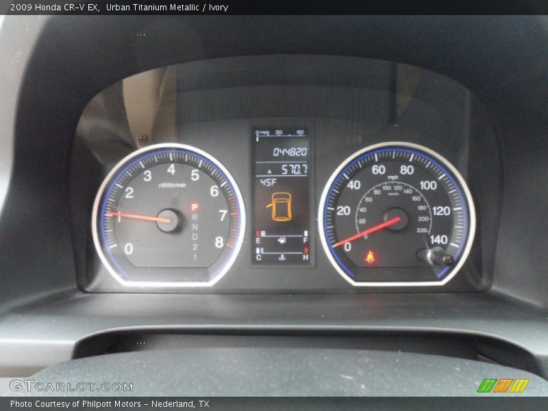  2009 CR-V EX EX Gauges