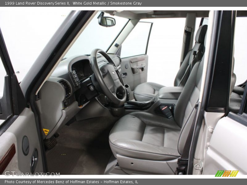 White Gold Metallic / Smokestone Gray 1999 Land Rover Discovery Series II