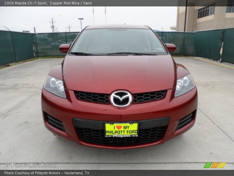 Copper Red Mica / Sand 2009 Mazda CX-7 Sport