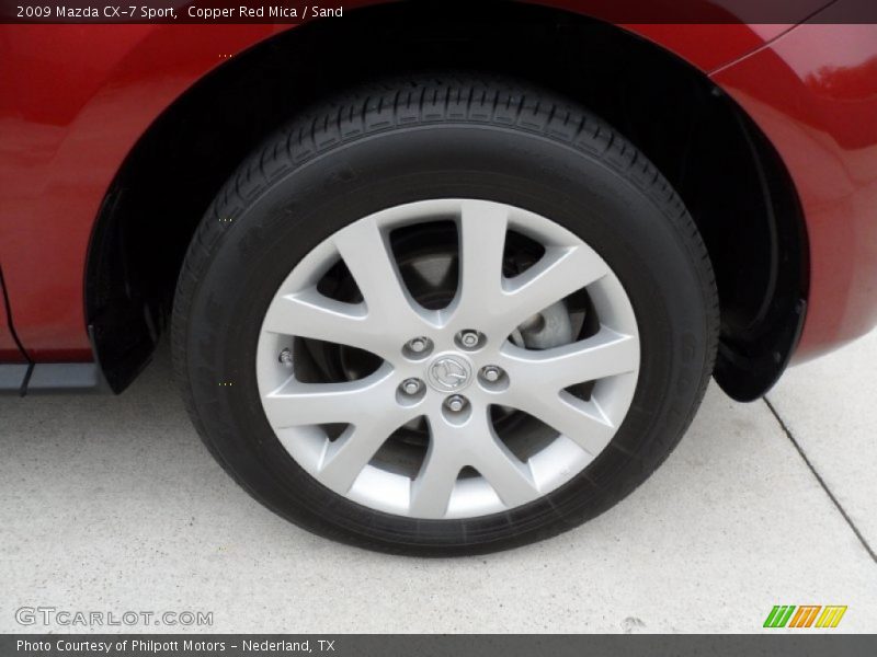 Copper Red Mica / Sand 2009 Mazda CX-7 Sport