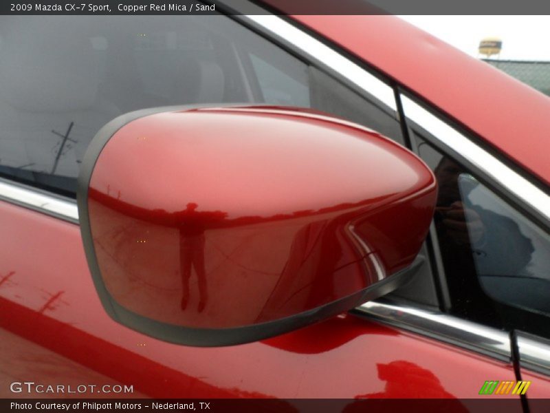 Copper Red Mica / Sand 2009 Mazda CX-7 Sport