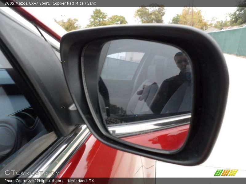 Copper Red Mica / Sand 2009 Mazda CX-7 Sport