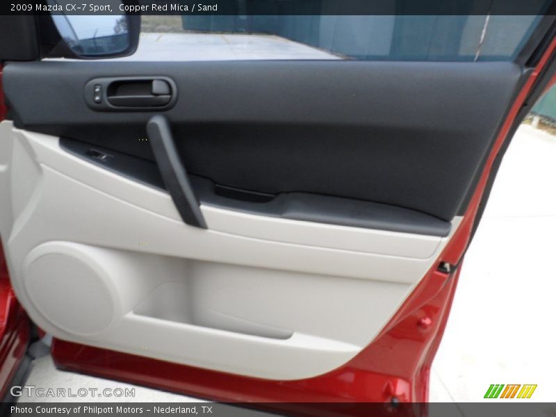 Copper Red Mica / Sand 2009 Mazda CX-7 Sport