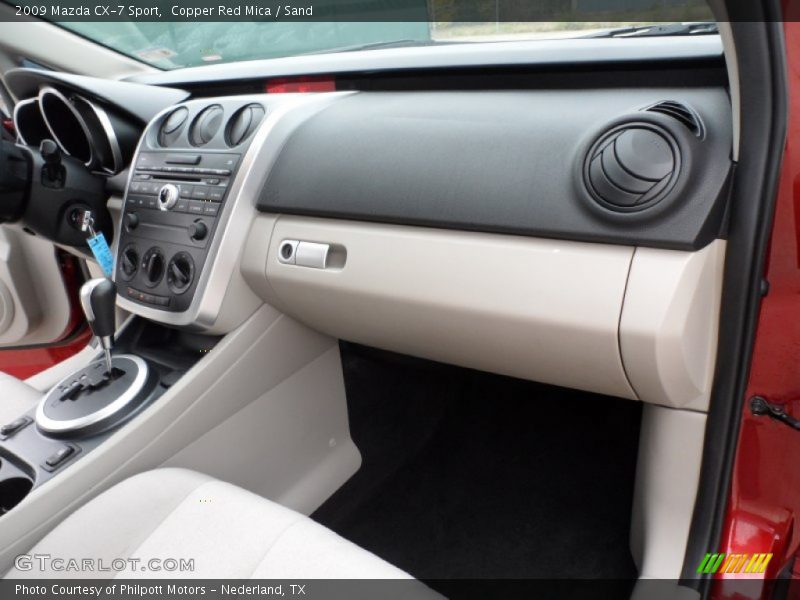 Copper Red Mica / Sand 2009 Mazda CX-7 Sport