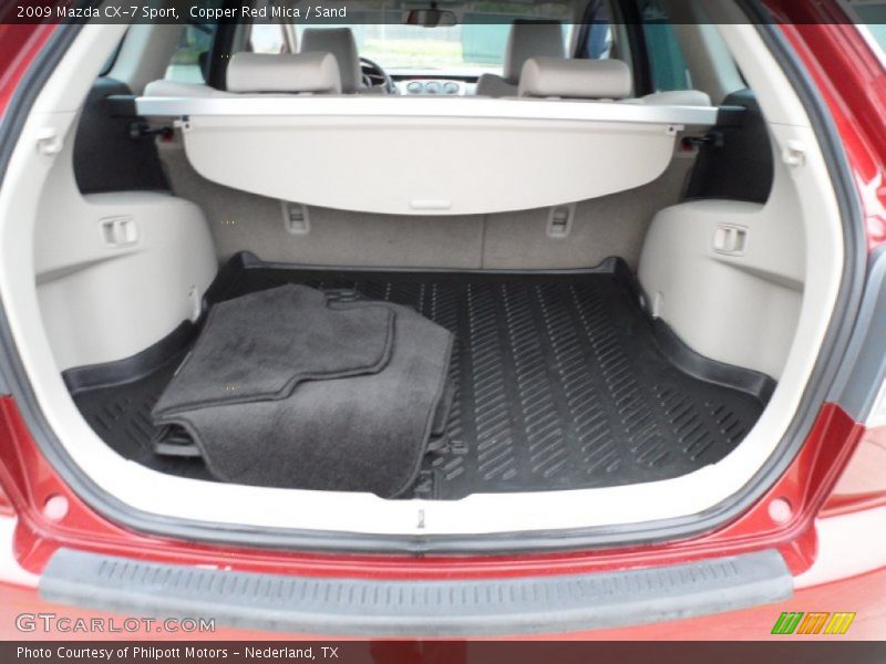 Copper Red Mica / Sand 2009 Mazda CX-7 Sport