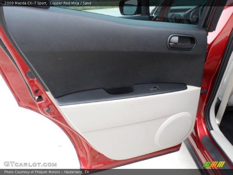 Copper Red Mica / Sand 2009 Mazda CX-7 Sport
