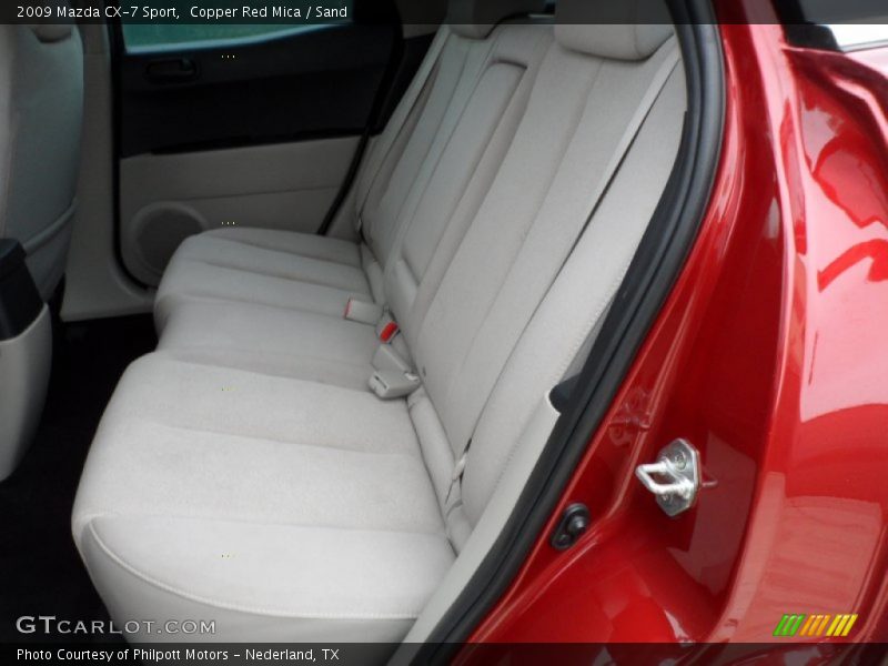Copper Red Mica / Sand 2009 Mazda CX-7 Sport