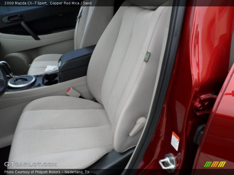 Copper Red Mica / Sand 2009 Mazda CX-7 Sport