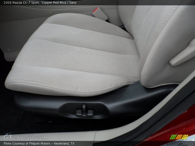 Copper Red Mica / Sand 2009 Mazda CX-7 Sport