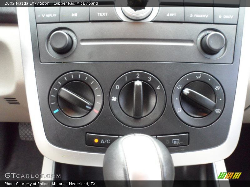 Copper Red Mica / Sand 2009 Mazda CX-7 Sport