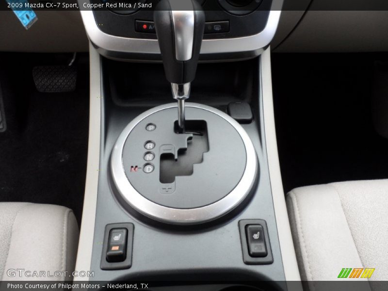 Copper Red Mica / Sand 2009 Mazda CX-7 Sport