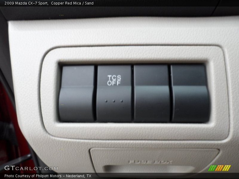 Copper Red Mica / Sand 2009 Mazda CX-7 Sport