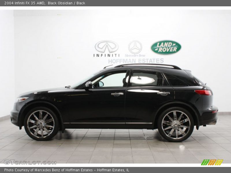 Black Obsidian / Black 2004 Infiniti FX 35 AWD