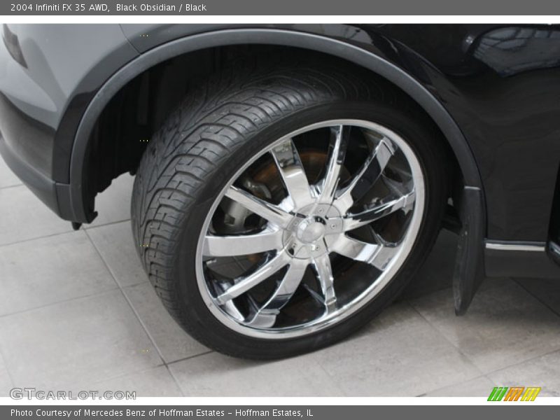 Black Obsidian / Black 2004 Infiniti FX 35 AWD