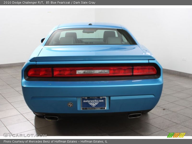 B5 Blue Pearlcoat / Dark Slate Gray 2010 Dodge Challenger R/T