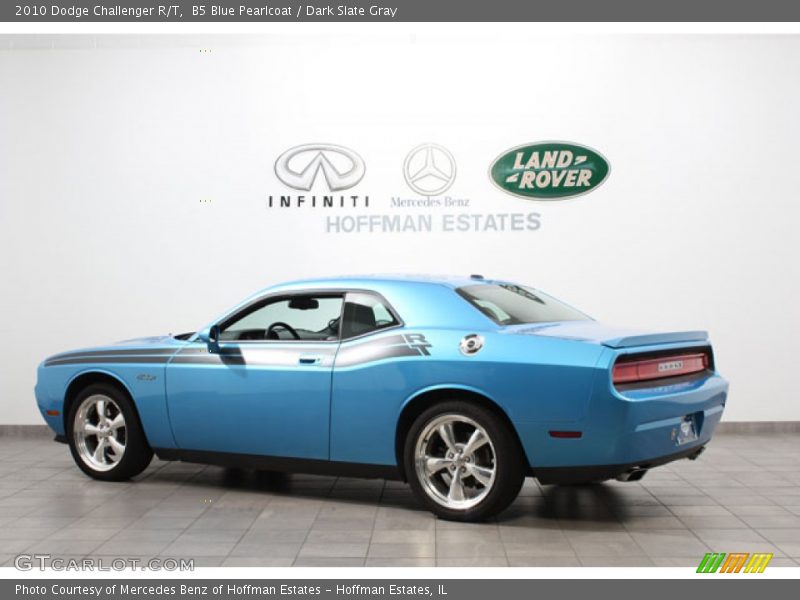 B5 Blue Pearlcoat / Dark Slate Gray 2010 Dodge Challenger R/T