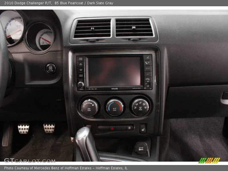 B5 Blue Pearlcoat / Dark Slate Gray 2010 Dodge Challenger R/T