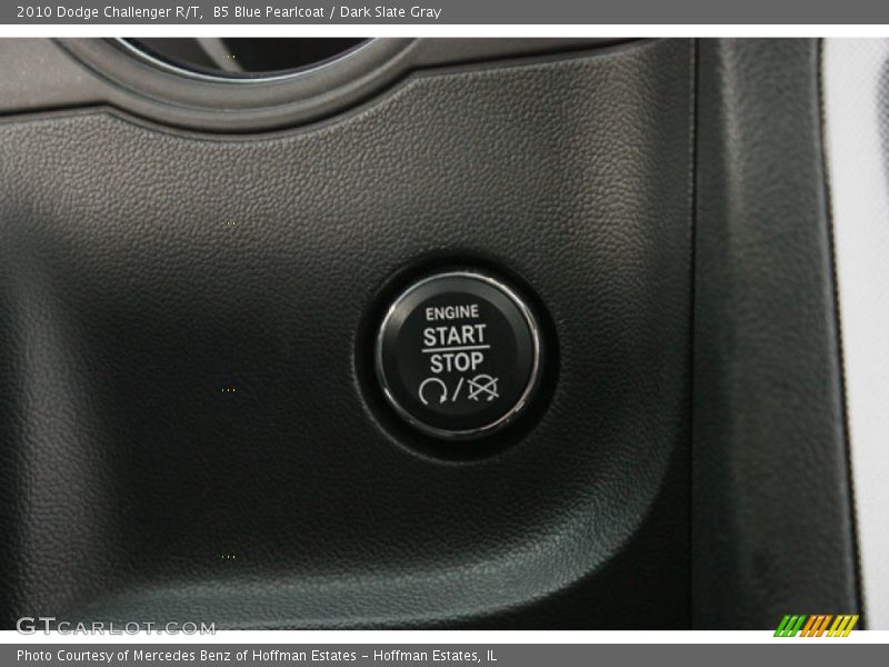 B5 Blue Pearlcoat / Dark Slate Gray 2010 Dodge Challenger R/T