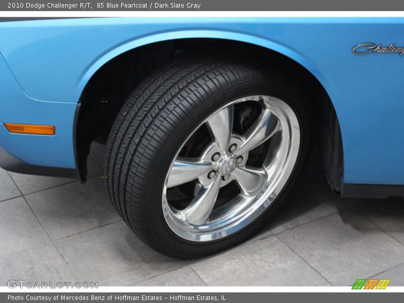B5 Blue Pearlcoat / Dark Slate Gray 2010 Dodge Challenger R/T