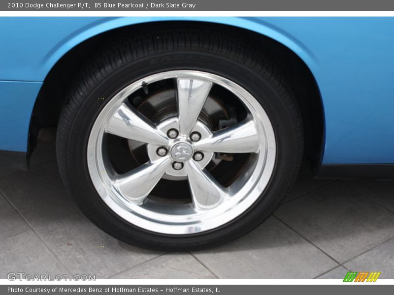 B5 Blue Pearlcoat / Dark Slate Gray 2010 Dodge Challenger R/T