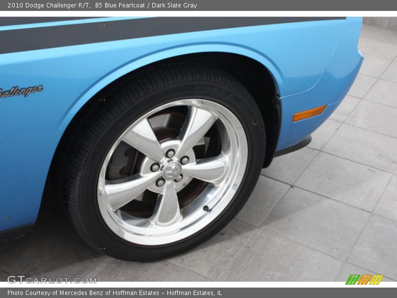 B5 Blue Pearlcoat / Dark Slate Gray 2010 Dodge Challenger R/T