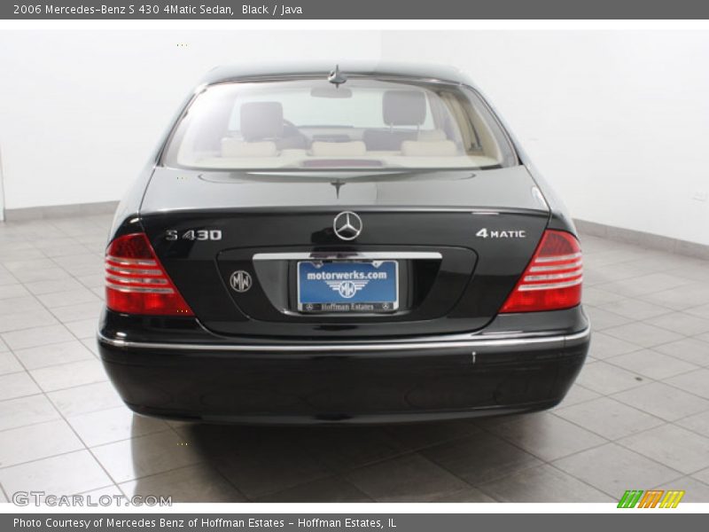 Black / Java 2006 Mercedes-Benz S 430 4Matic Sedan