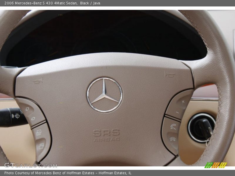 Black / Java 2006 Mercedes-Benz S 430 4Matic Sedan